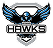 Hawks Box Lacrosse Logo